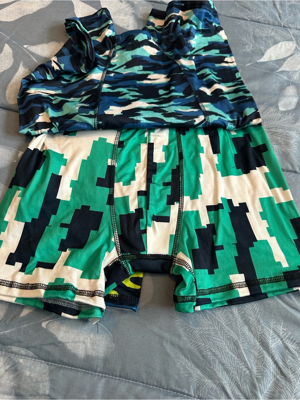 NWTS wonder nation Boys XL 3-Pack Boxer Briefs - Blue Camouflage Sz XL 14-16 - Picture 3 of 7